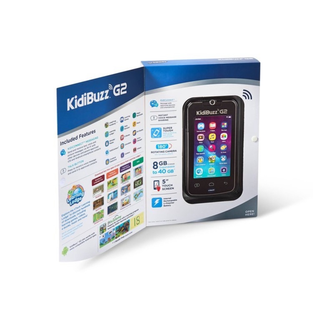 BLACK VTech kiddibuzz G2